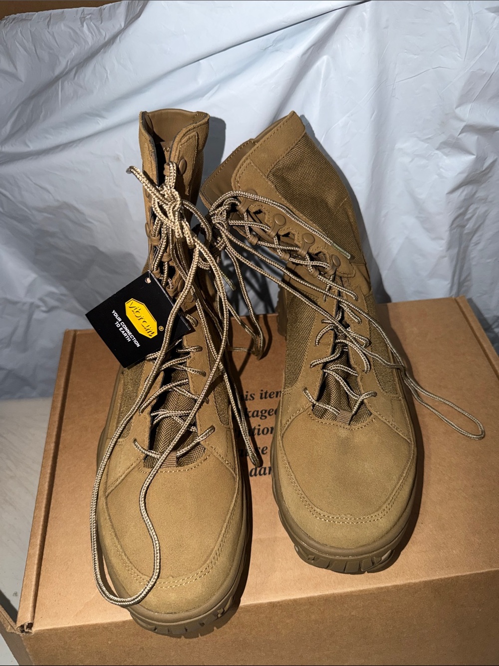 Oakley Hybrid Assault Tactical Military Coyote Boots Mens size 7.5